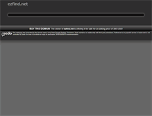Tablet Screenshot of ezfind.net